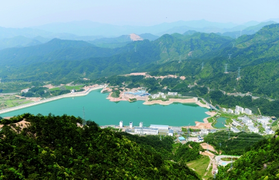 安徽績(jī)溪抽水蓄能電站建設(shè)有序推進(jìn).jpg